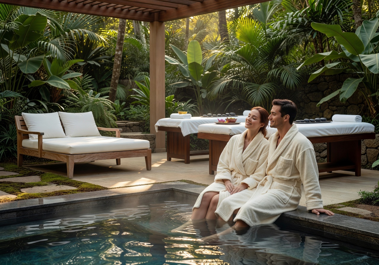 Couples spa package luxury retreat