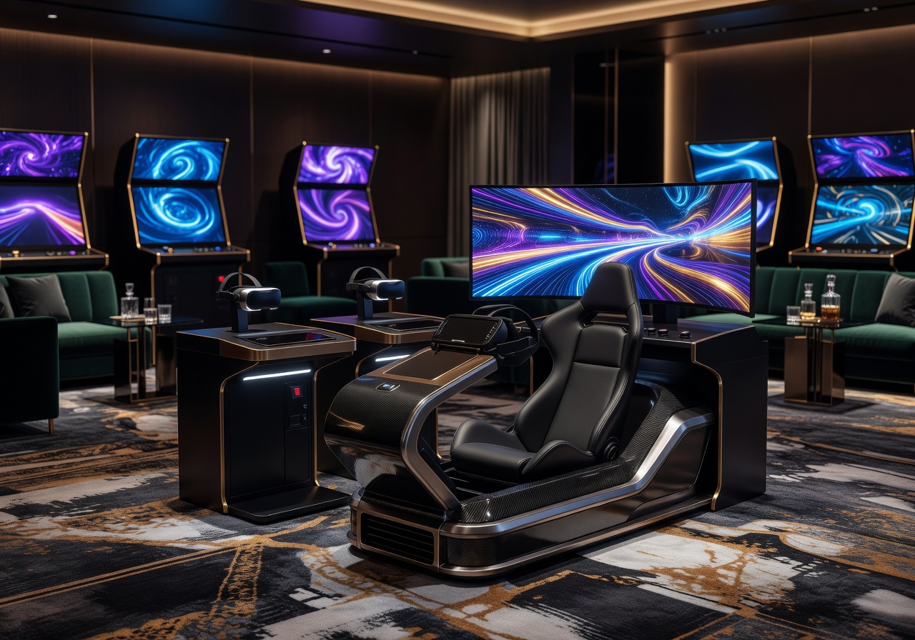 Digital arcade luxury experiences premium