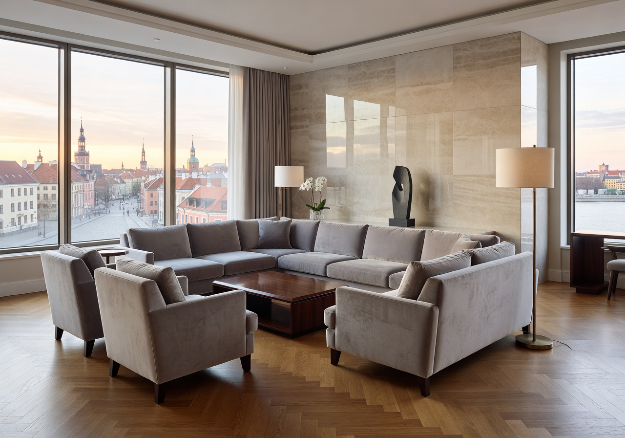 Kempinski Riga luxury hotel suite interior