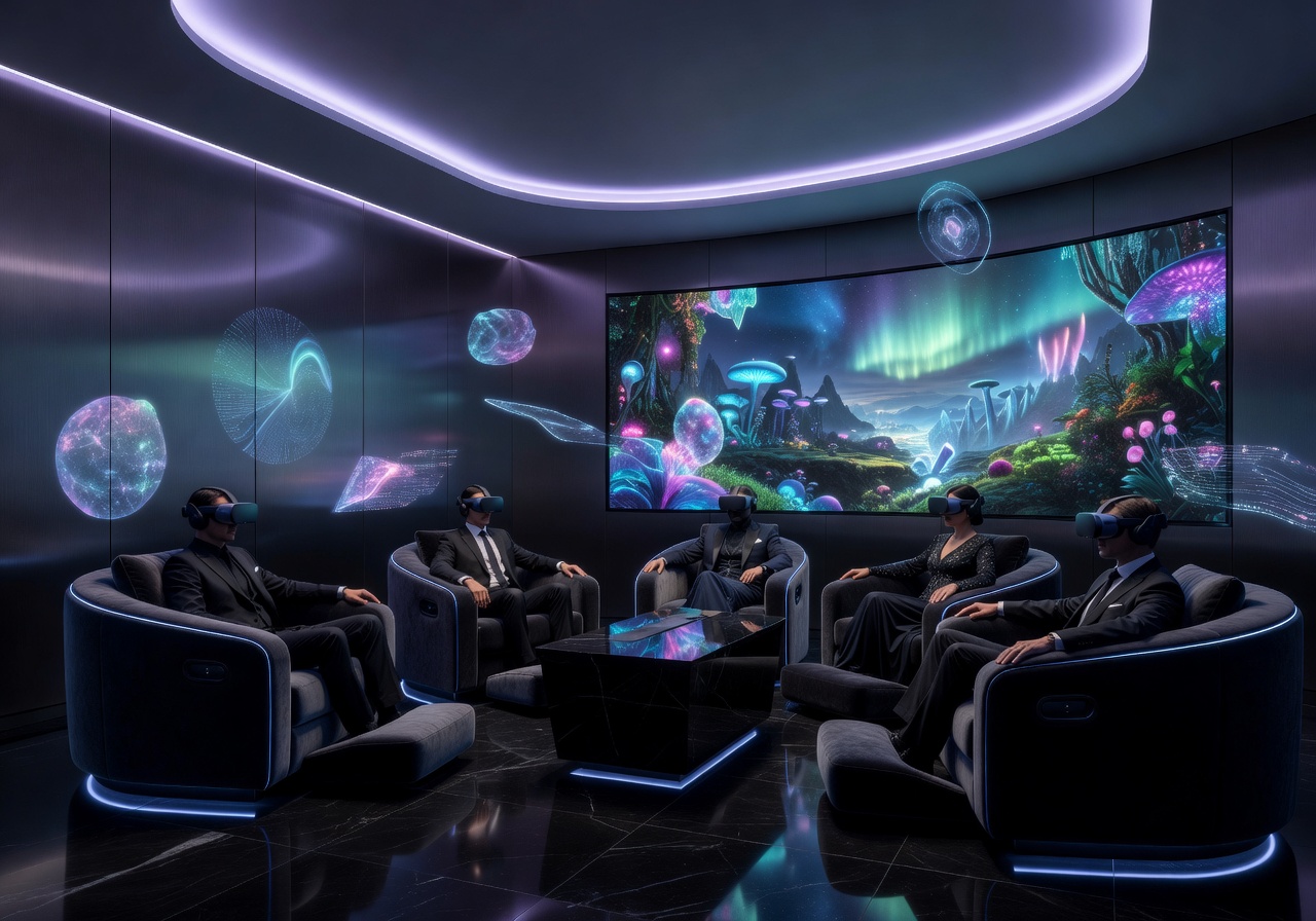 Luxury VR entertainment immersive experience