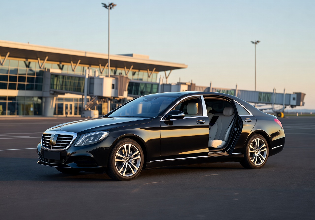 Private airport transfer luxury vehicle Riga