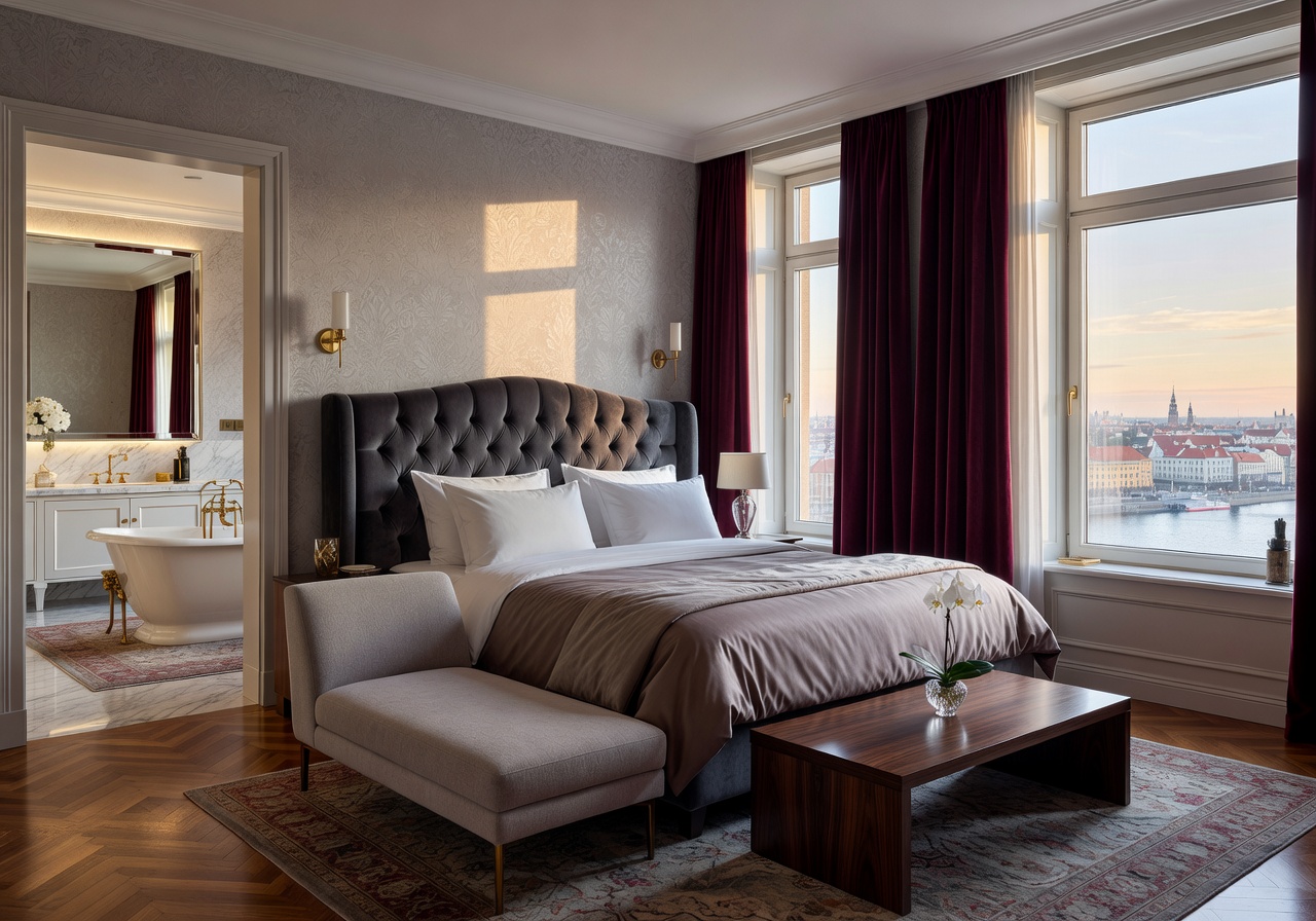 Royal Spa and Resort Hotel Riga luxury suite