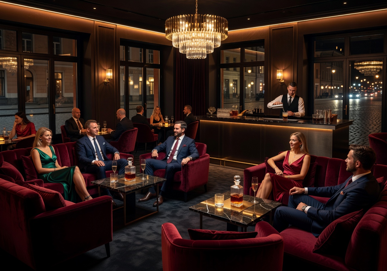 VIP luxury entertainment nightlife lounge Riga